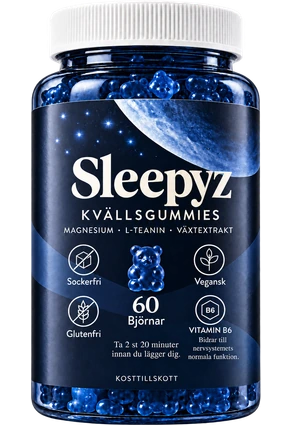 Sleepyz kvällsgummies – 1 burk
