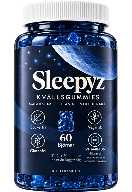 Sleepyz kvällsgummies – en burk